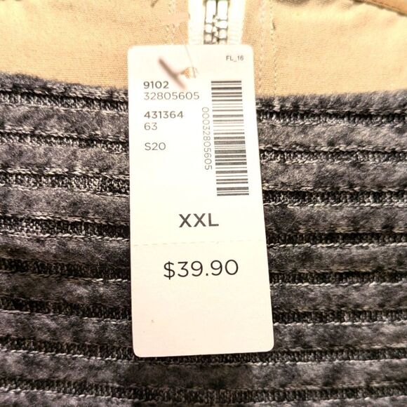 3/$30 NWT Reitmans XXL Batwing Sleeve Tie Bottom Knit Sweater - Picture 8 of 10